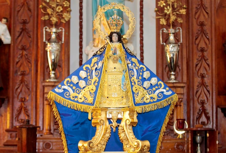 La Virgen De Zapopan Patrona De Guadalajara   Imagen Virgen De Zapopan Con Su Vestido 